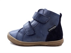 Bundgaard vintersneaker Storm navy med velcro og TEX